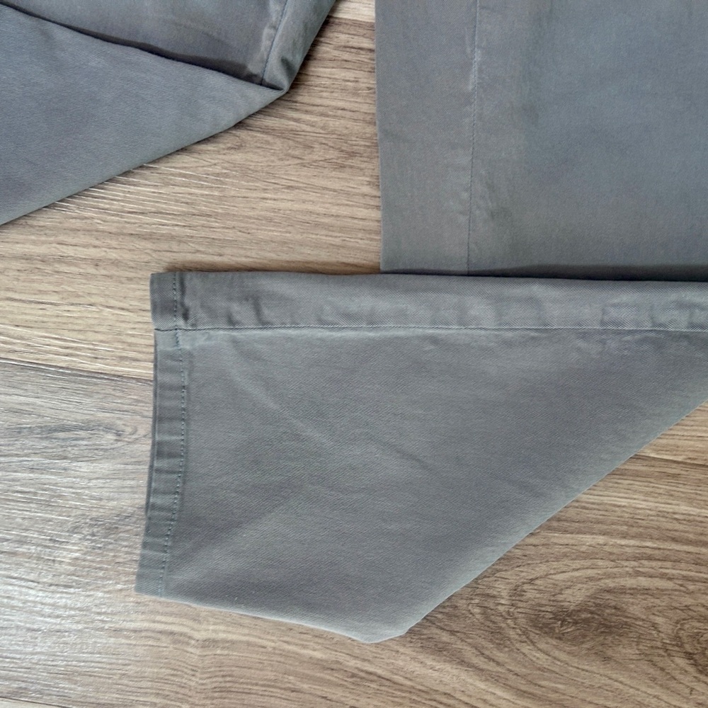 Eileen Fisher Gray Pants Midrise Slim Ankle Size 6 - Picture 5 of 7